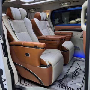 Custom Auto Vip Leather Car Seat for Modification Mpv Limousine Van Alphard Coaster Sienna Hiace Carnival Luxury Car Seat